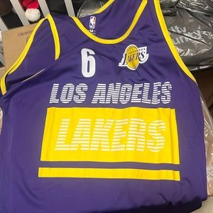 Lakers lebron James jersey nba store